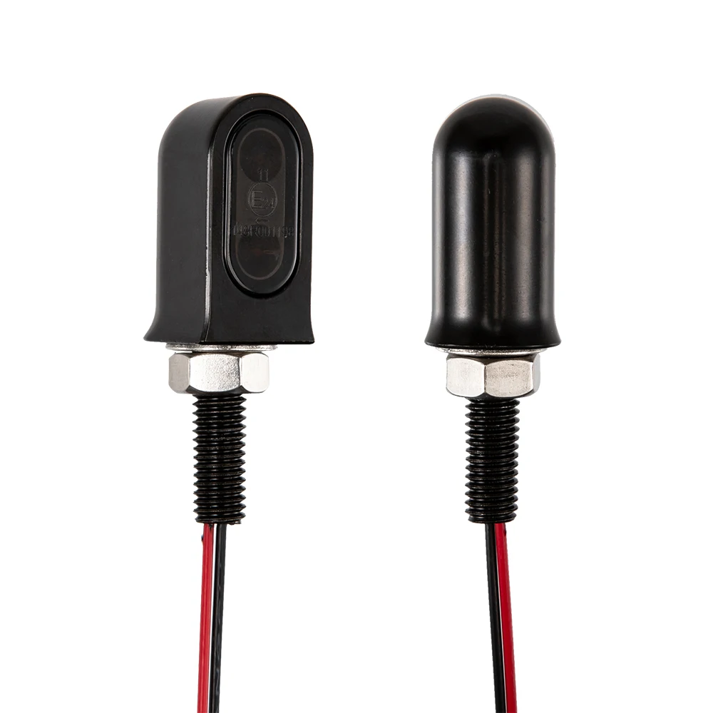 Mini 8mm Motorcycle LED Turn Signal Light Rear Light Indicators Clignotant Moto Lamp for Kawasaki Yamaha Suzuki Honda