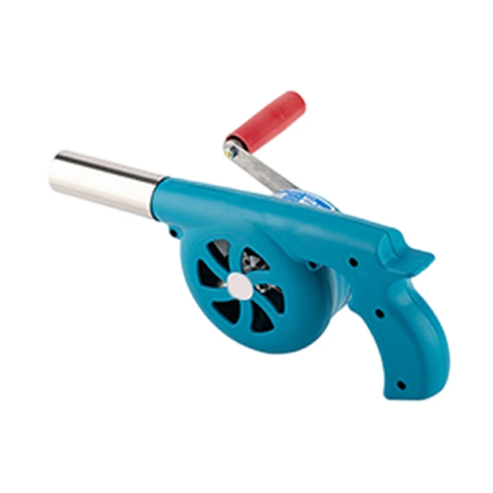 

Outdoor Picnics 30*12cm Barbecue Blower Hand Crank Barbecue Fan Grill BBQ Air Blower Camping Cooking Accessory