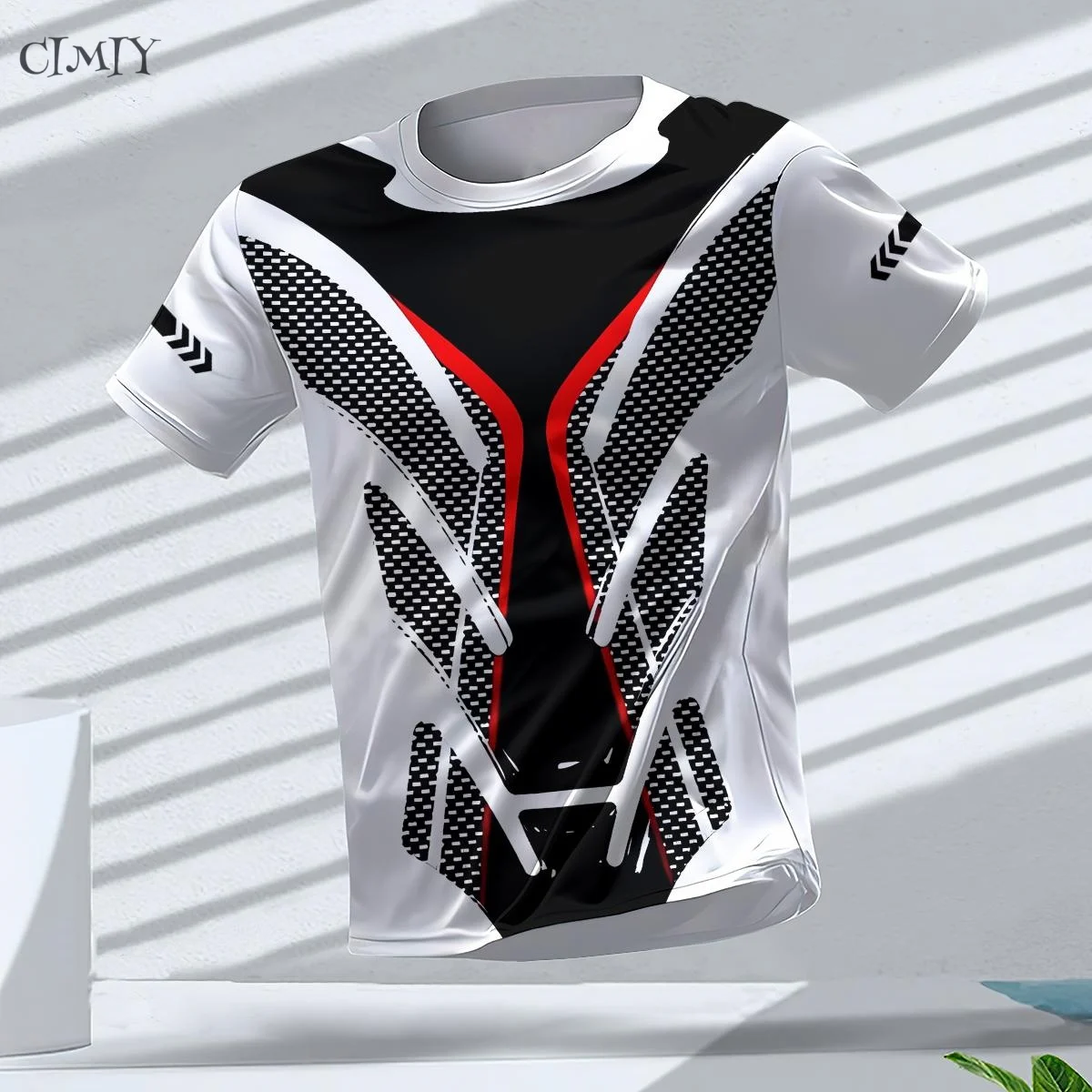 Men's Jersey 2025 Casual Fitness Men's Compression Shirt Outdoor Sports Shirt Dry Fit T-shirt Crew neck Breathable Short Sleeve