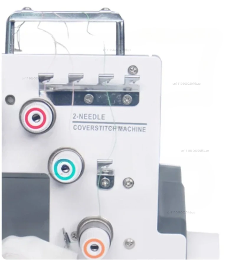 323 Household Double Needle Three-Thread Zig Zag Interlock Sewing Machine 2.5mm Multifunctional Electric Overlock Sewing Machine
