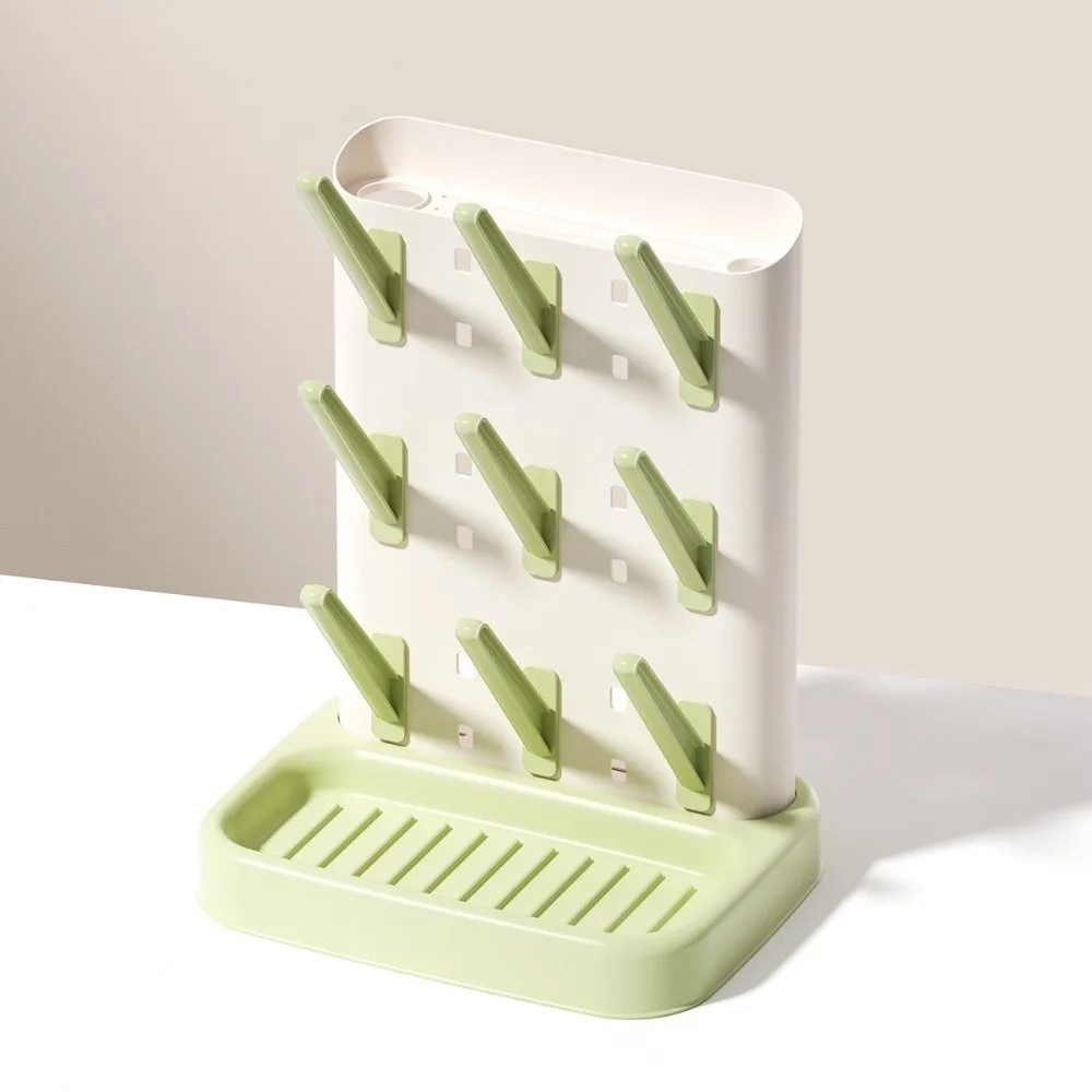 Multi-layer Baby Bottle Drying Rack Multi Tiered Space Saving Cups Drying Stand Holder Countertop Large Capacity Storage Rack