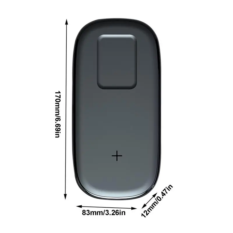 Fast Charging Pad For Phone Cell Phone 15W Wireless Charging StationFor Earbuds And Phone Portable Phone And Earphone Charging