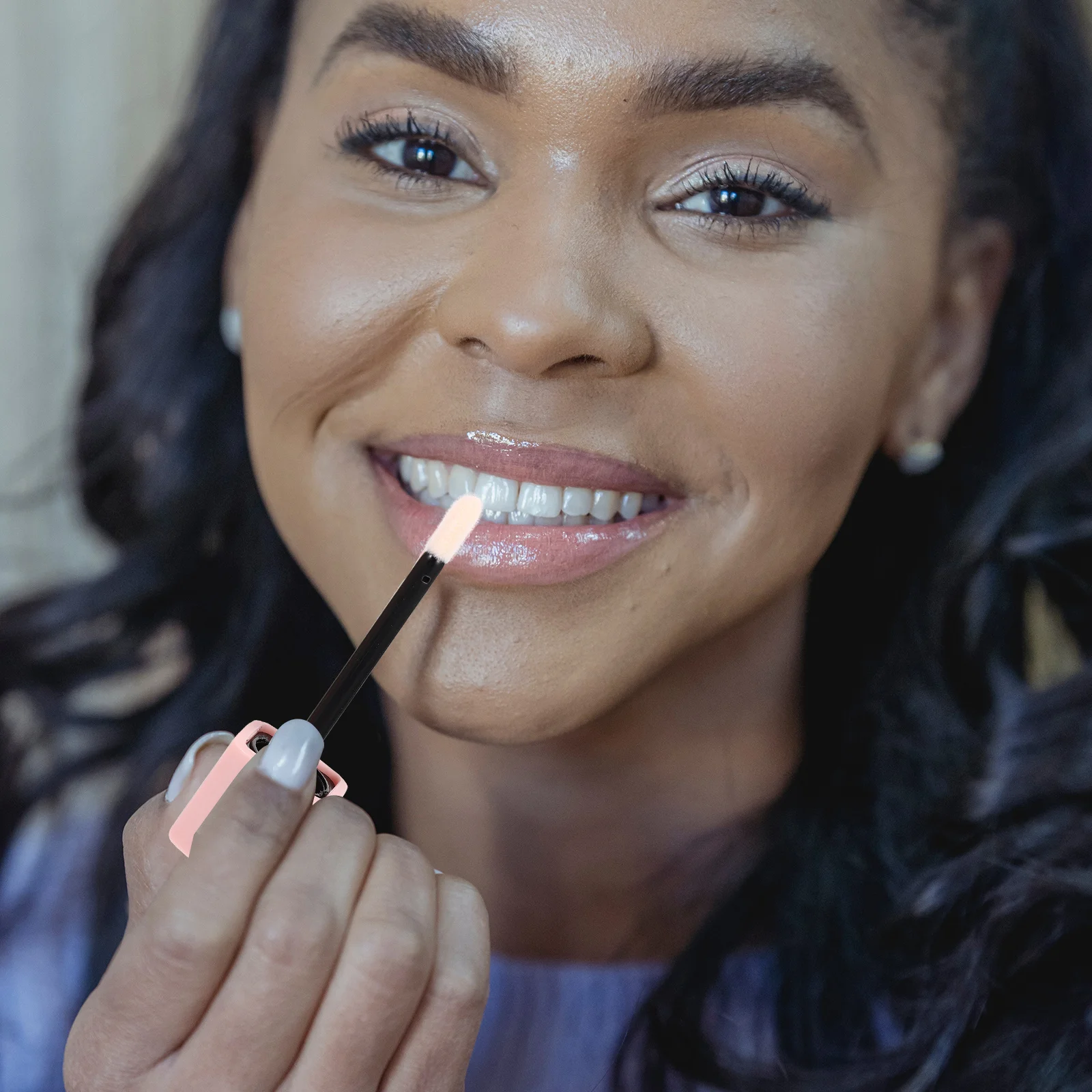 4 contenitori vuoti per lucidalabbra, mini tubi lavabili riutilizzabili 5G per rossetto fai da te, organizer per trucco portatile, essenziale da viaggio