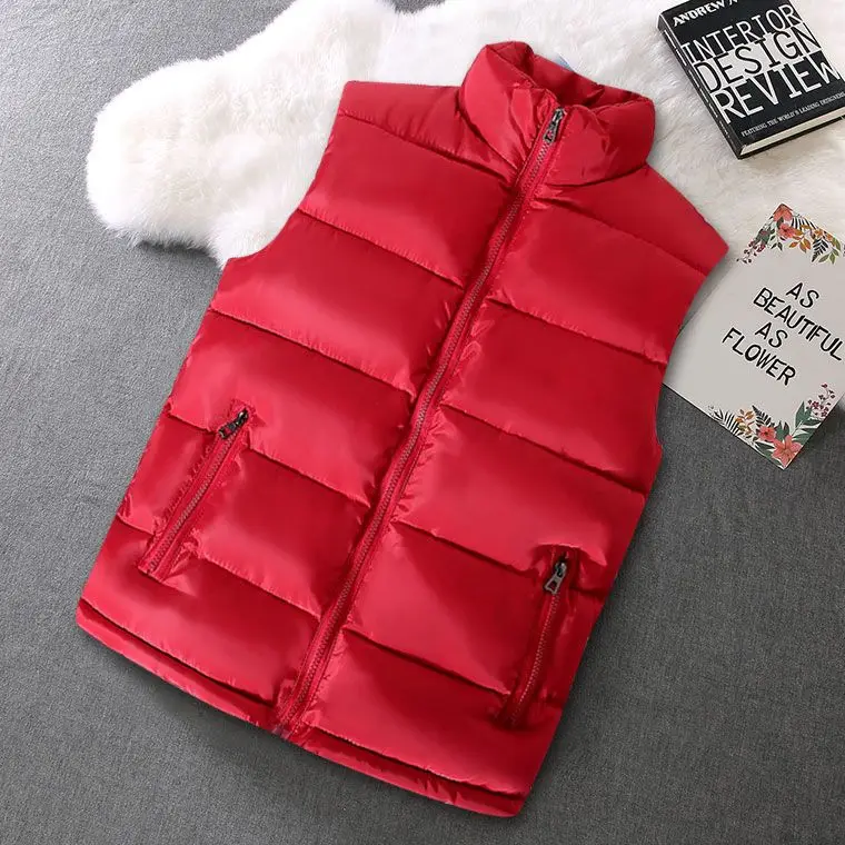 

Мужской утепленный хлопковый жилет в корейском стиле, повседневный, модный, для пар, осенне-зимний, стандартный крой