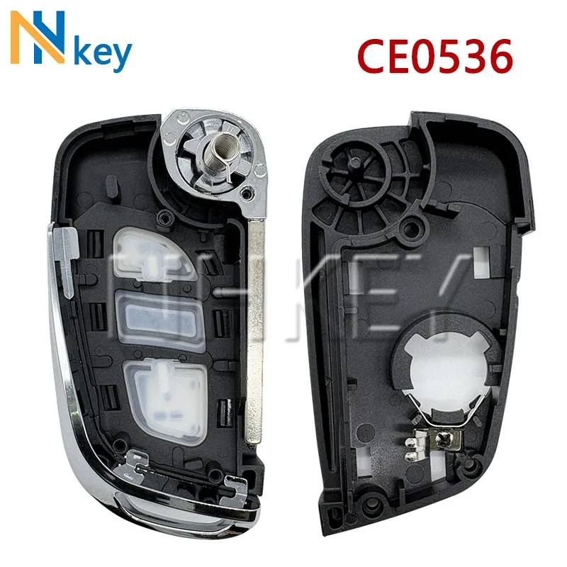 NH KEY Modified Car Key Shell CE0523 CE0536 For Peugeot 307 408 308 For Citroen C-Triomphe C-Quatre C2 C3 C4 C5 Berlingo