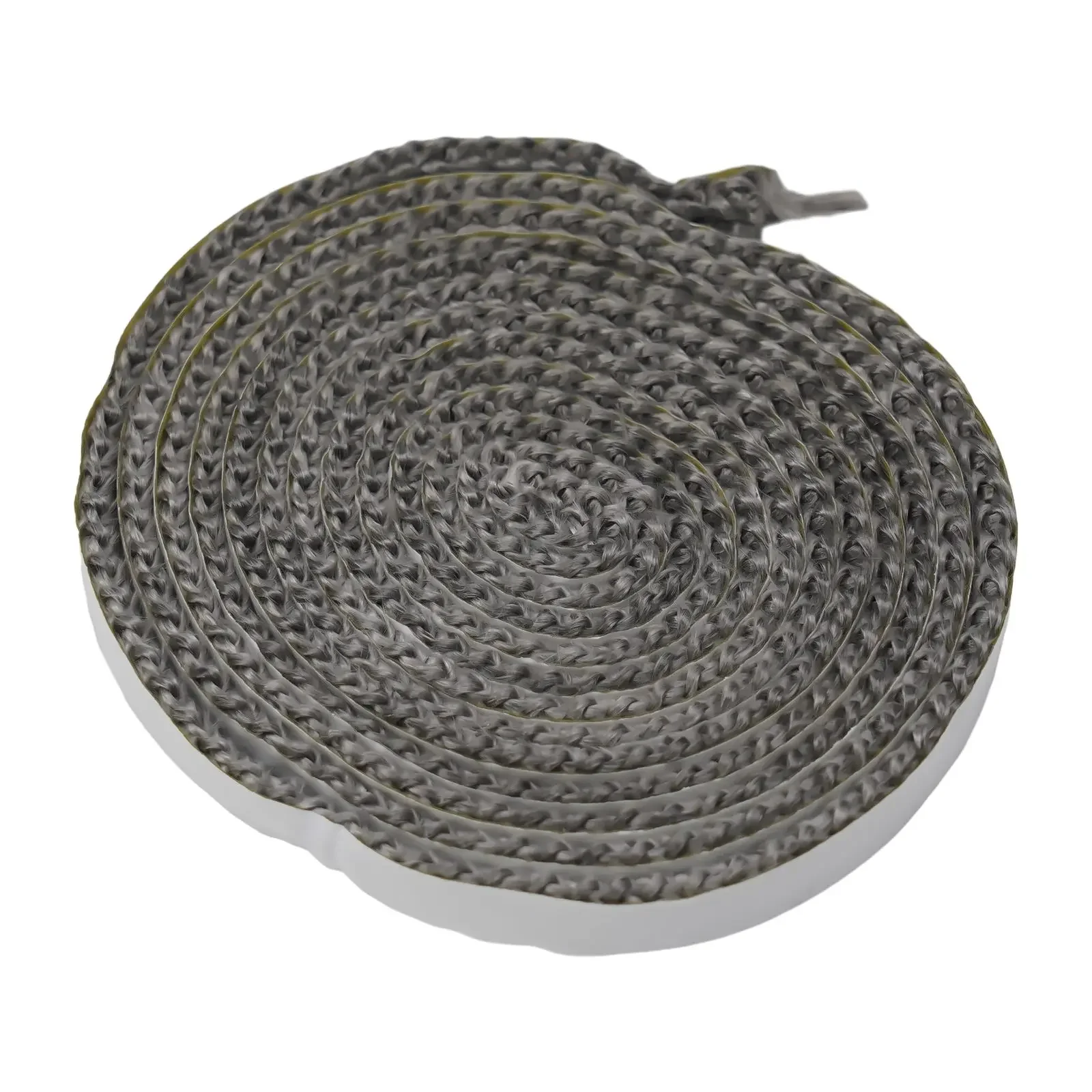 Fiberglass Stove Rope For Kiln Oven And Stove Glass Seal Applications 10mm Width And 2mm Thickness Heat Resistant