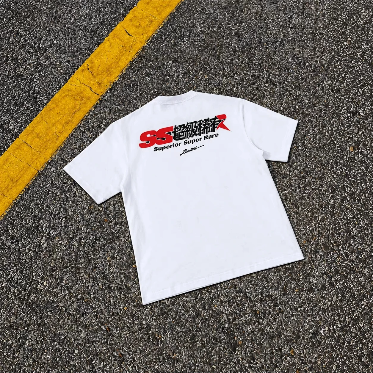 2026 Retro Street Men's T-shirts Racing Aesthetic Limited Edition Back Print Breathable Cotton Unisex Crew Neck T-Shirt