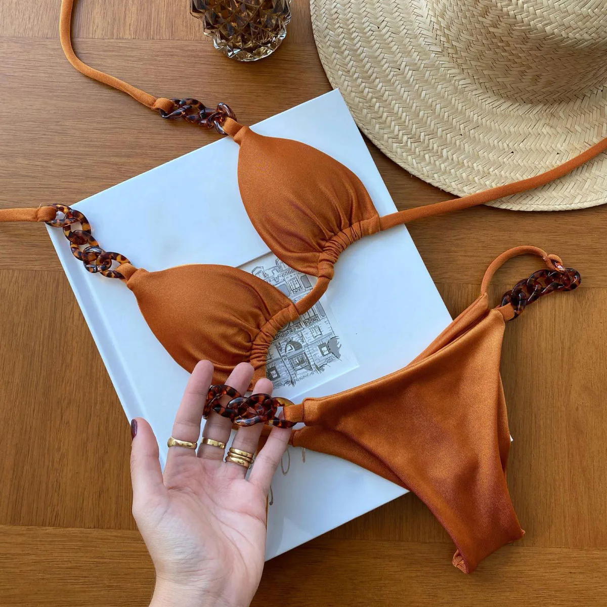 Sexy Tube Top Micro Bikini Women Swimsuits 2026 Trend High Cut Swimwear Lady Brazilian Biquini Beachwear Bathing Suit