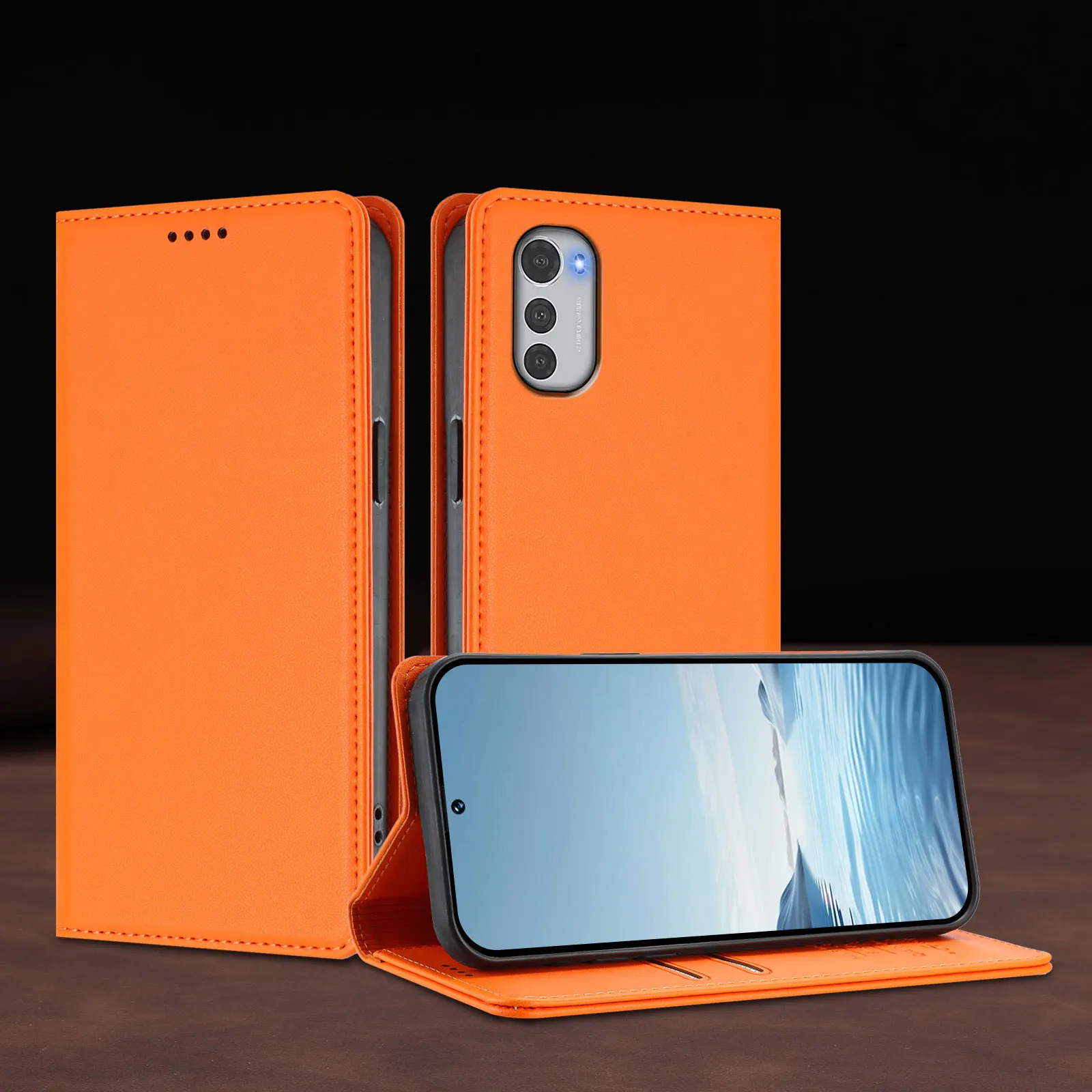 Magnetic Leather Wa…