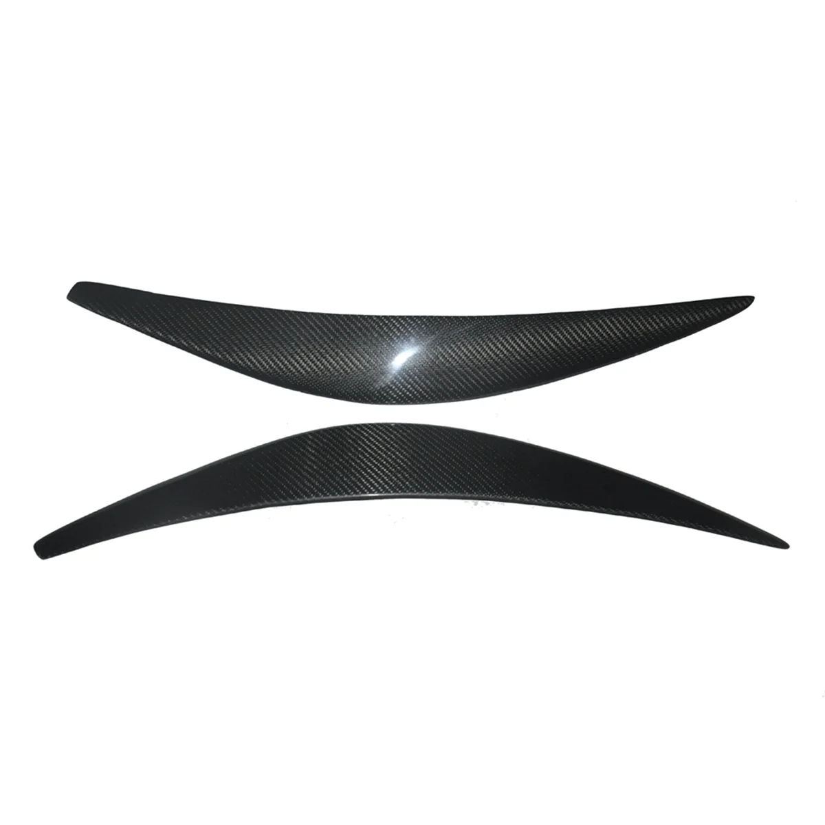 Real Carbon Fiber Eyelids Eyebrows Lids Headlight Trim Cover for Chevrolet Cruze 2015