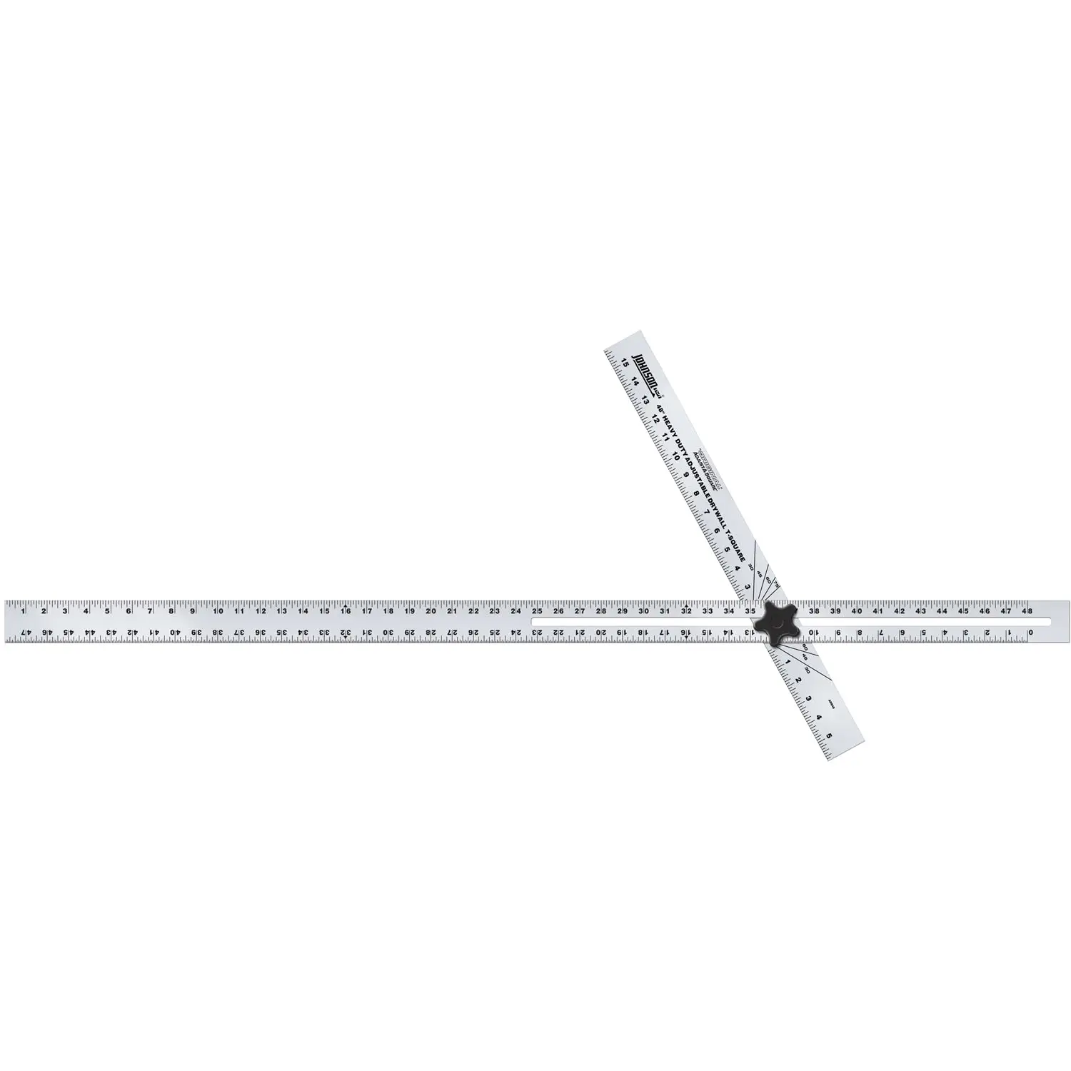 

Heavy Duty Aluminum Adjustable Square, 48 Inch, Silver, Precision Marking Tool