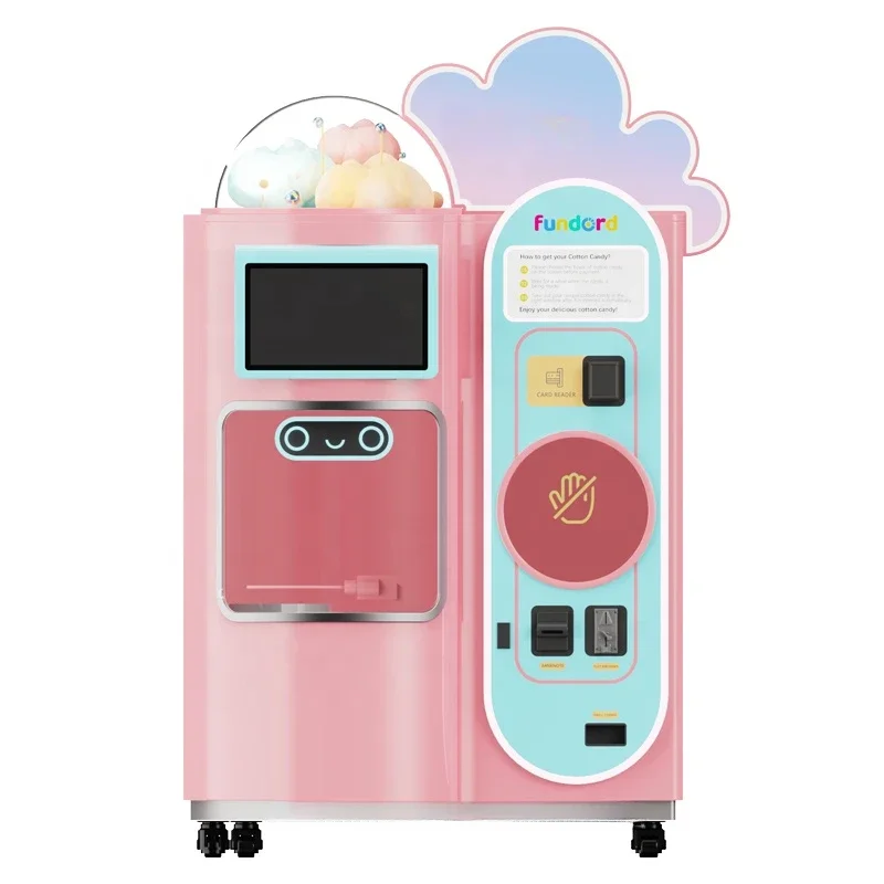 vending machine for cotton candy