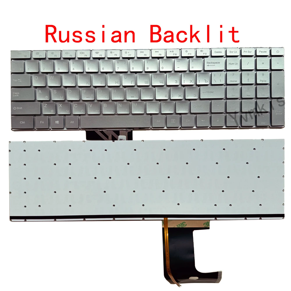 Russian/US Backlit Keyboard for Teclast ZX-350-23 YX-5594
