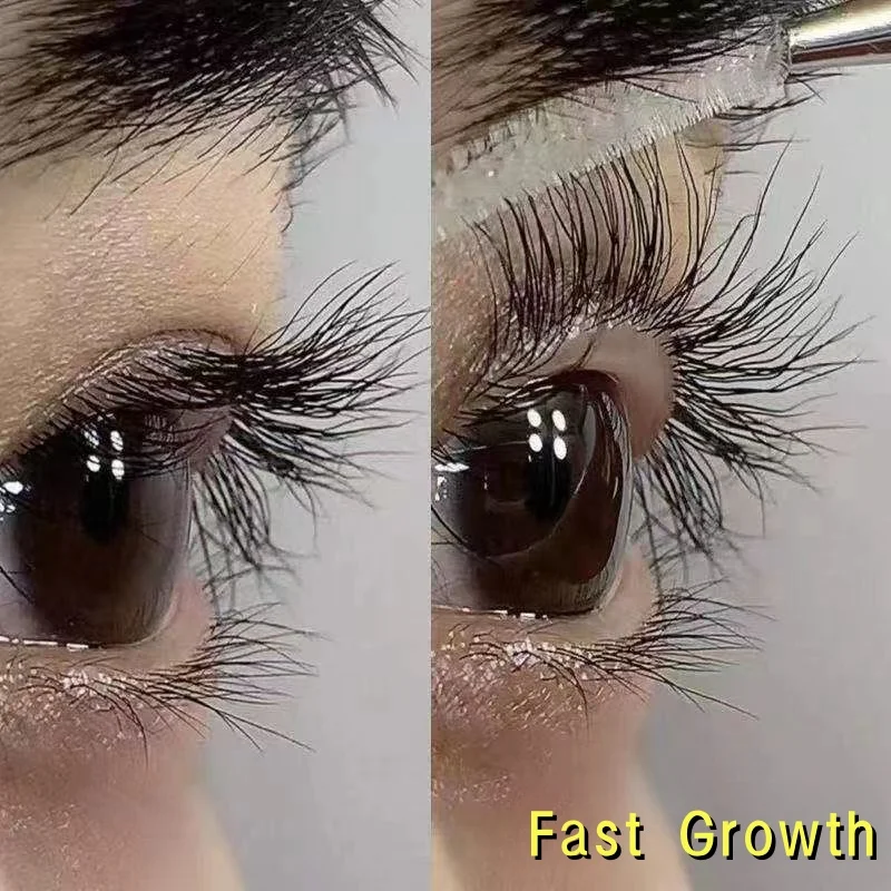 Eyelash Fast Growth Serum 7 Days Natural Curl Slender Thick Eyelash Eyebrow Growth Solution Eyelash Lift Lengthening Cosmetics