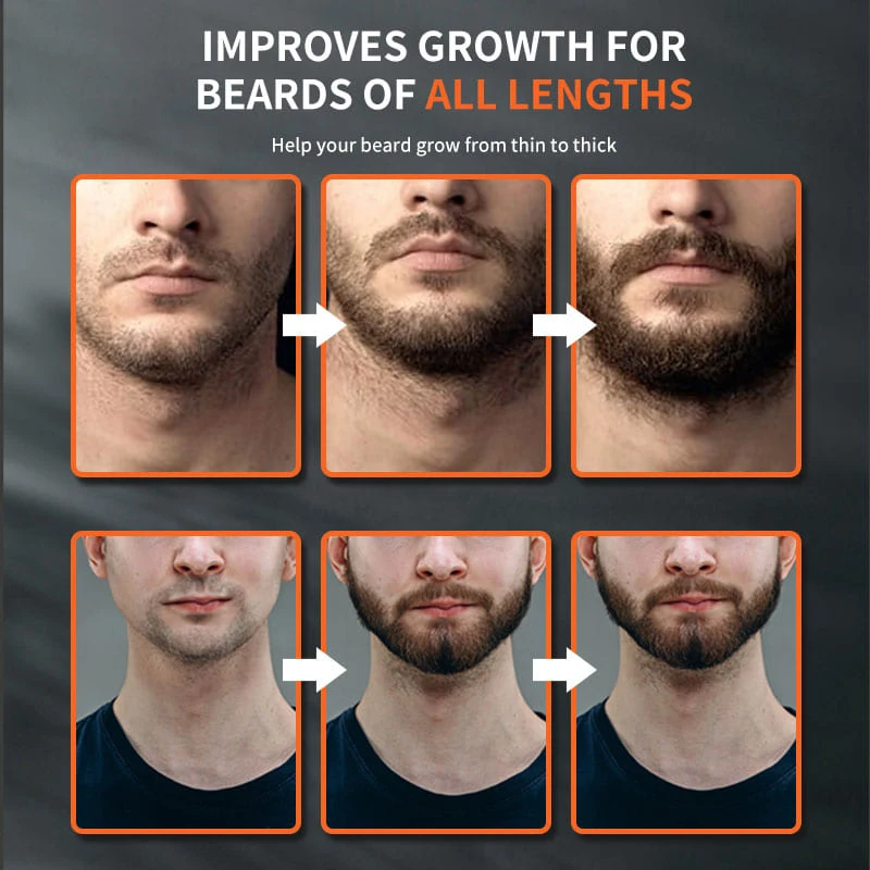 Chebe Men Beard Growth Oil Natural Fast Effective Beard Growth Essential Hair Loss Treatment Product Sevich Beard Care Serum