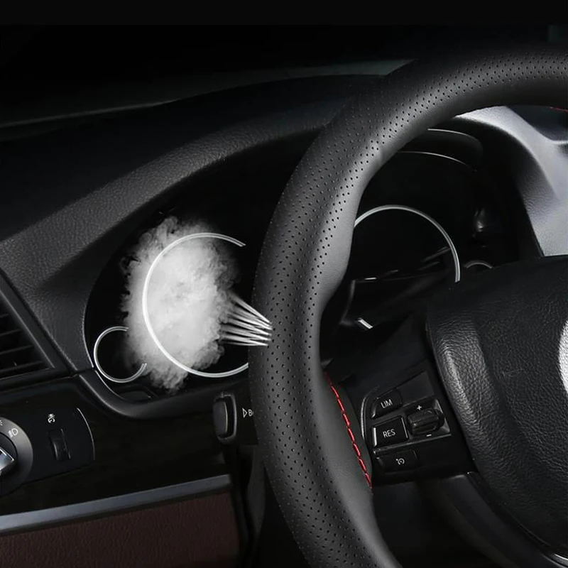 Anti-Slip Car Steering Wheel Braid Cover  Hand-Sewn Car Steering Wheel Covers Are Suitable For 90% of the Models on The Market