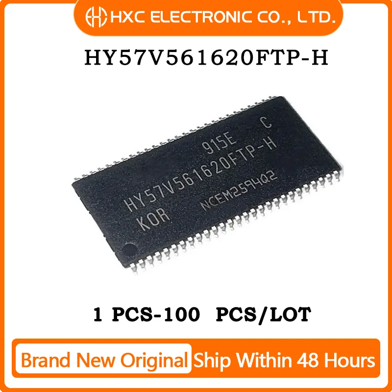 1PCS/5PCS/10PCS/50PCS HY57V561620FTP-H HY57V561620FTP Brand New Original CHIP