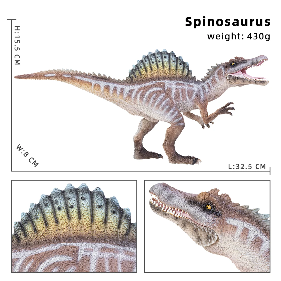 Hitwo prä historische Jurassic Indominus Rex Action figuren offenen Mund wilde Welt Tiere Modell PVC hochwertige Spielzeug für Kinder Geschenk – Detail 7
