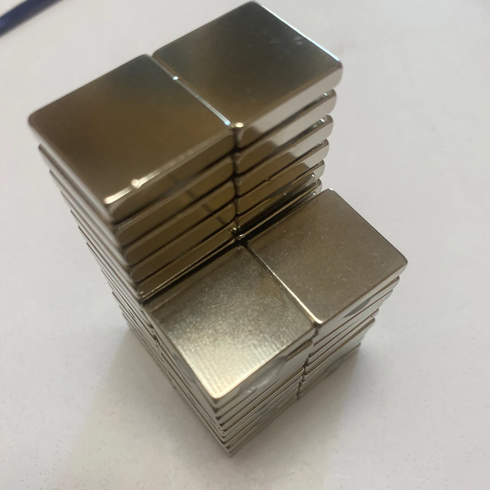 N52 20x20x5  Standard neodymium 20*20*5 Square Ebike Electric Block Motor Generator for Testing Home Office  Strenth powerful