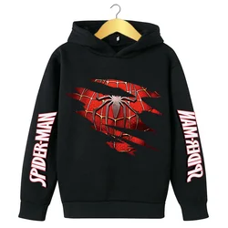 2022 Spiderman Marvel Kids Tracksuit Charm Boys Girls Hoodie Clothes Set Superhero Hoodie Pants Set Kids Sweatshirt Fit 2022