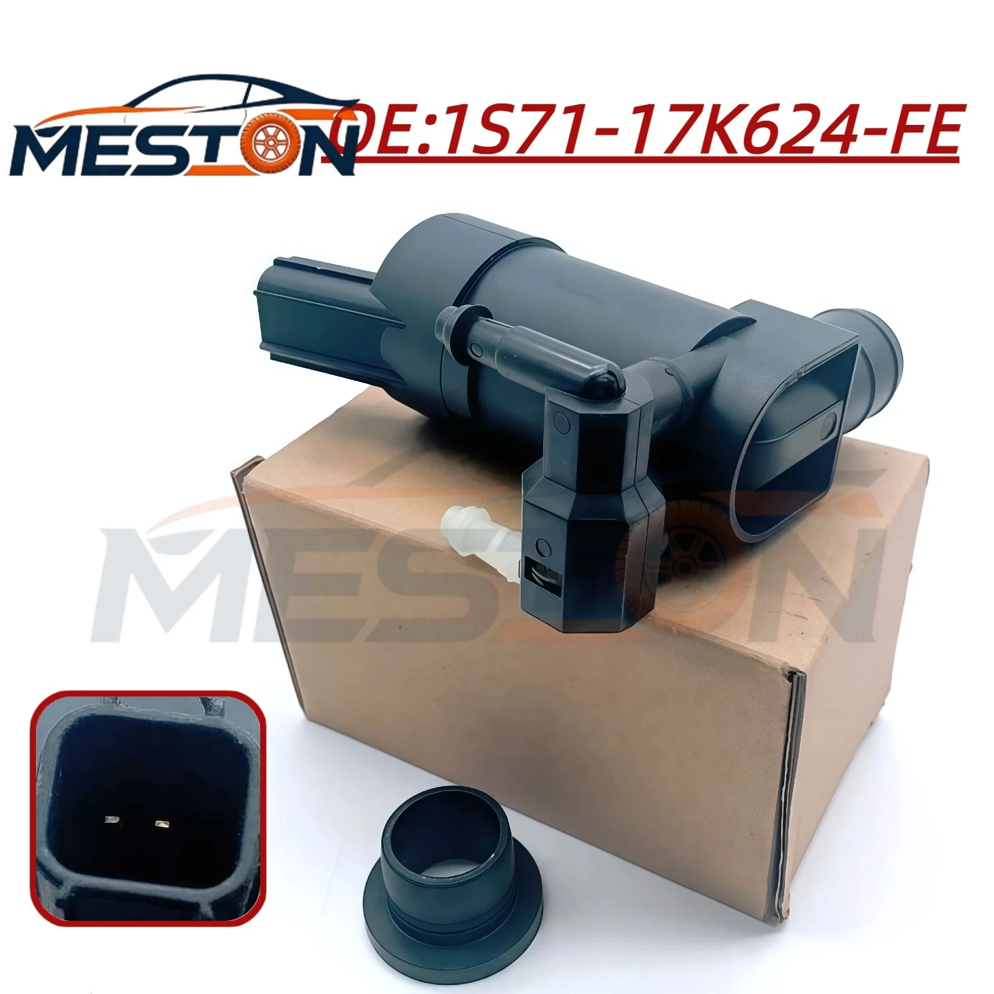 Motor de Bomba de Lavaparabrisas para Ford Focus 2, Mondeo MK4, S-MAX, Galaxy, Ecosport, Repuesto OE 1S71-17K624-FE 1S71-17K624-FD
