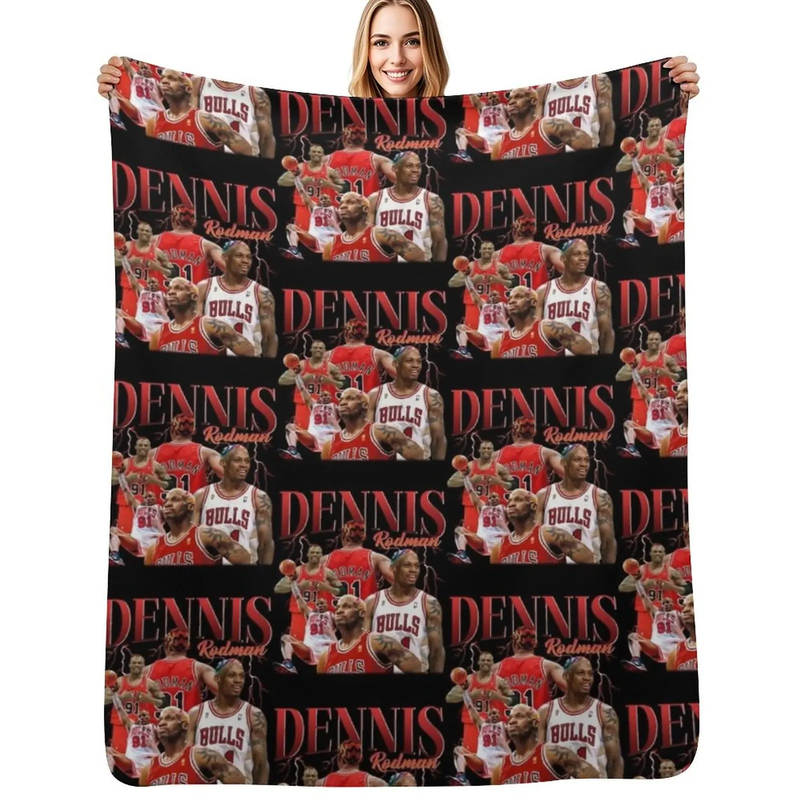 

Basketball Legends Throw Blanket Decoratives for winter Decorative Beds Shaggy Blankets