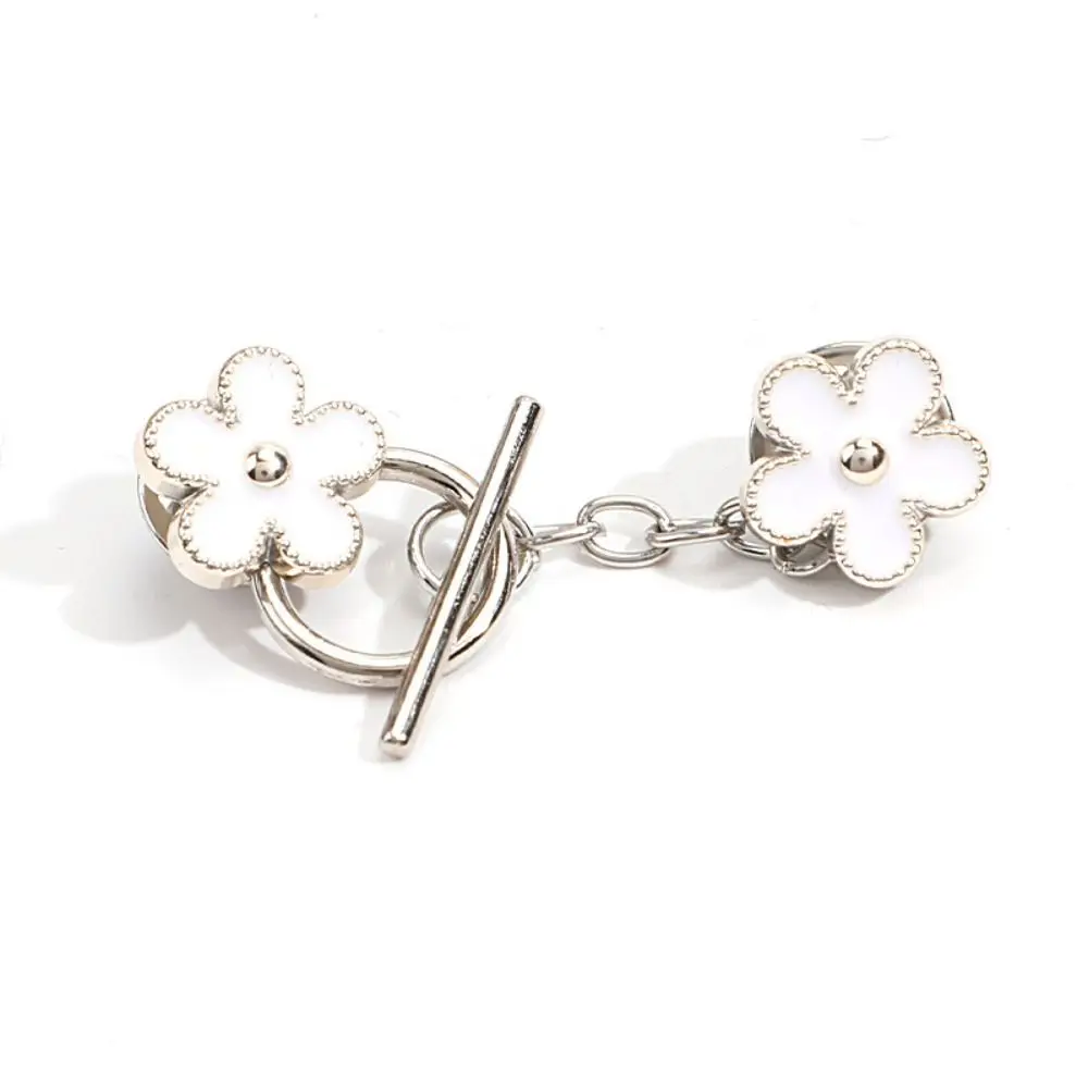 Pins Button Clip Anti-light Brooch Anti-light Artifact Nail-Free Detachable Close Neckline Decorative Brooch Fixed Clothes Pin