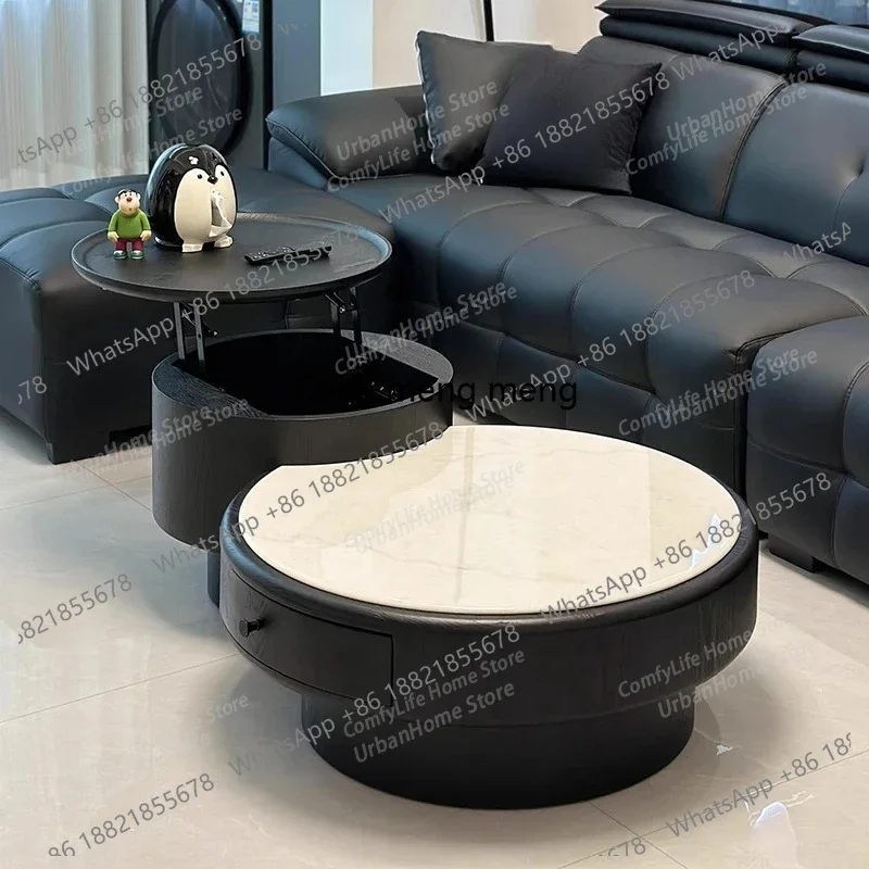 M07 Living Room Nordic Coffee Table Bedroom Aesthetic Mechanism Unique Side Table Service Mesa Auxiliar Entrance Hall