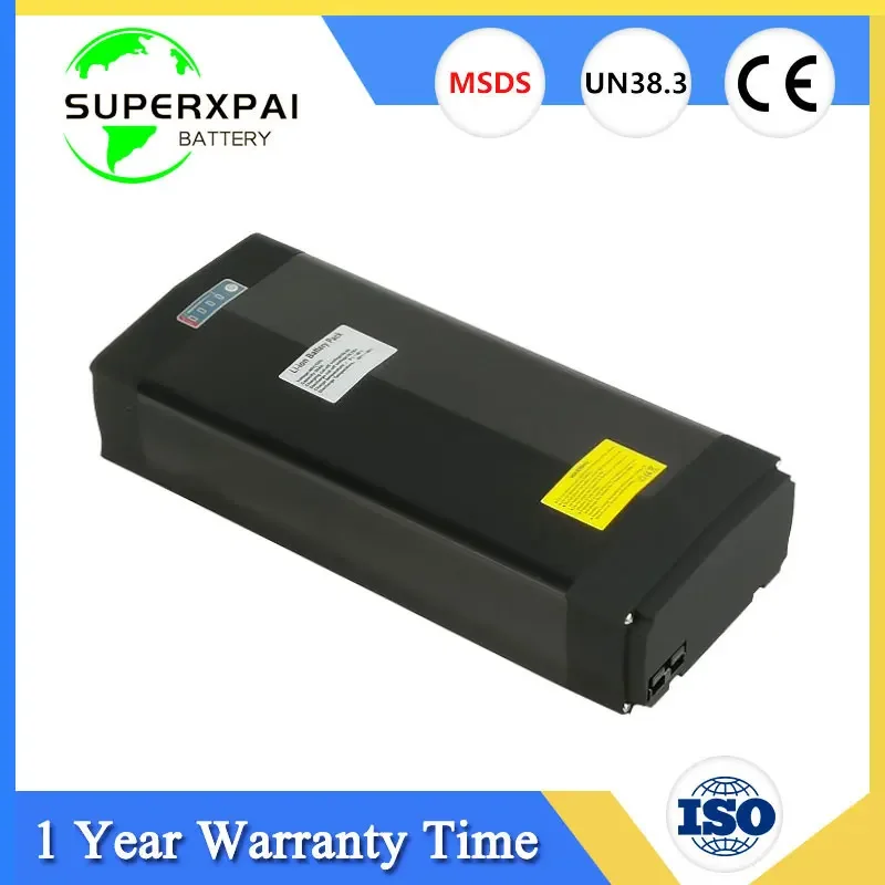 48V rear rack li ion battery 18650 battery pack 36V 25ah 32ah 48V 20ah 28ah ebike battery suitable for  250W-1500W motor