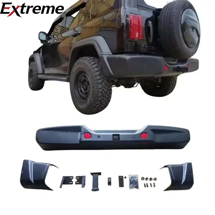 

New Upgrade Accessories 10th Anniversary Aluminum Alloy Rear Bumper for Tank 300 Accessories Body Kits 2025 2024