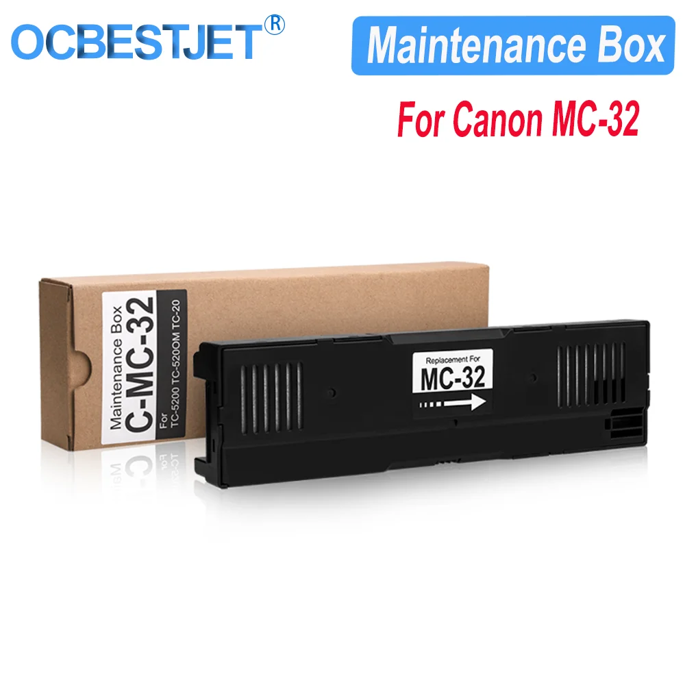 MC-32 For Canon Maintenance Box For  For Canon Image PROGRAF TC-5200 TC-5200M TC-20 Printe For Canon MC-32 Maintenance Cartridge