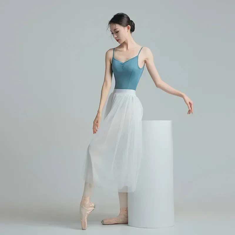 High-Quality Gymnastics Leotards Ldeal for Ballet Versatile Ballet Leotards For Women Student Must-Have Basic Practice Dancewear