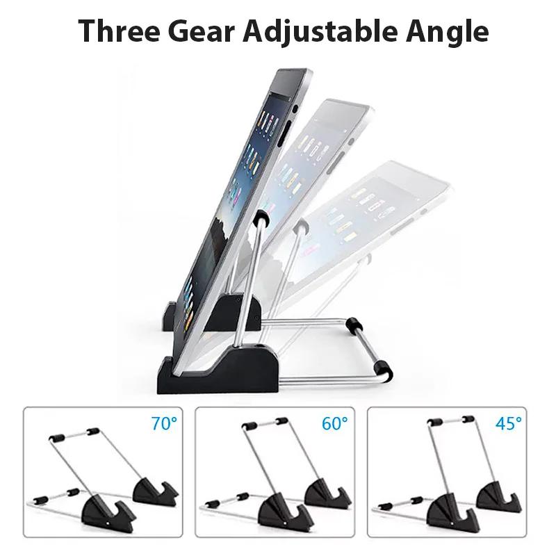 Tablet Holder Stand Super Light Universal Stand Foldable Adjustable Aluminum Holder Stand for Ipad Samsung Tablet Accessories