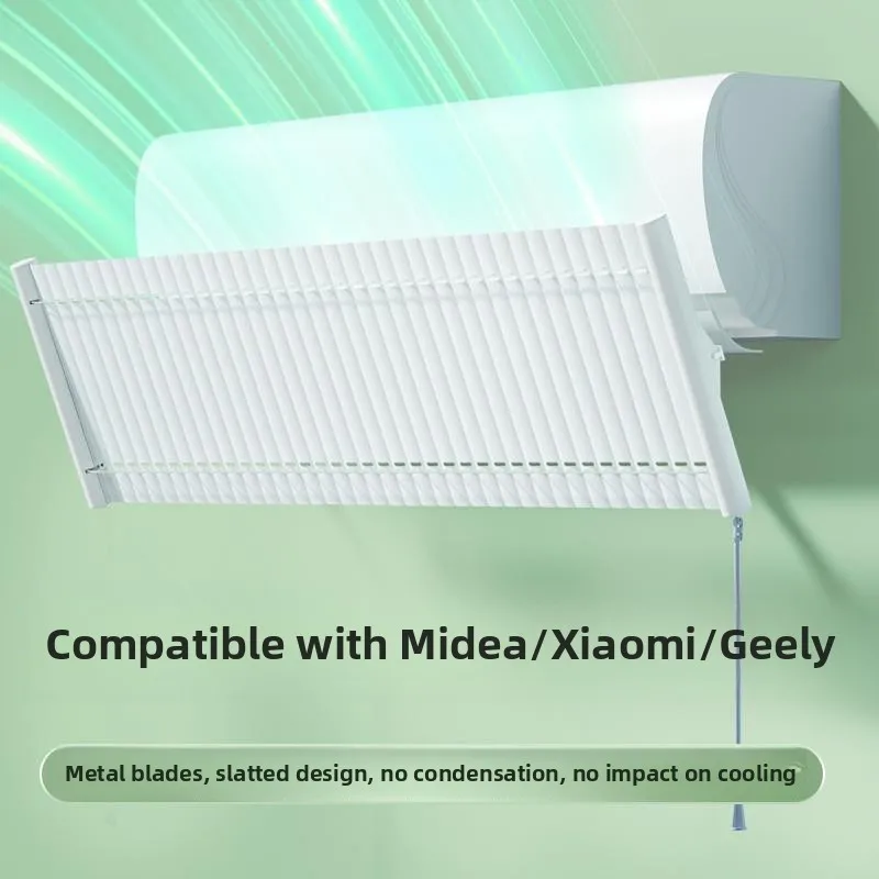 

Modern Minimalist Style Air Conditioner Cover Windshield Blind Type Prevent Direct Blow Wind Guiding Hanging Type Universal D...