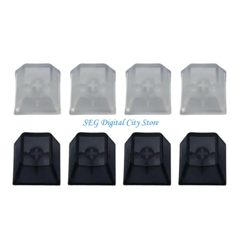 

U75B 4PCS Прозрачные ABS -клавишные клавиши Механическая высота клавиши клавиш с подсветкой клавиш