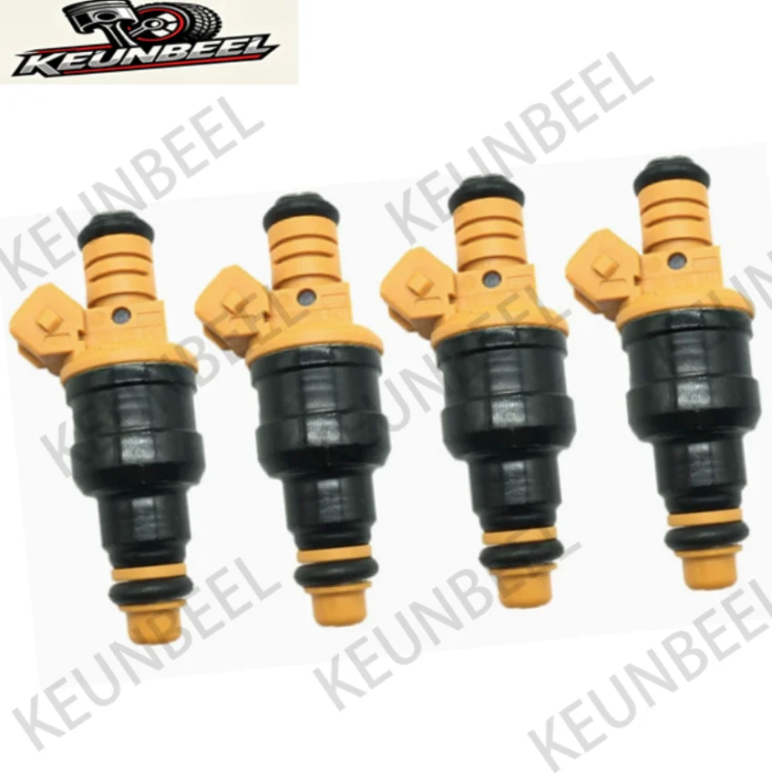 Комплект из 4 топливных форсунок для Ford 0280150943 0280150718 0280150909 0280150556 0280150718 822-11111 822-11124 F1ZE-A2B F1ZE-C2A