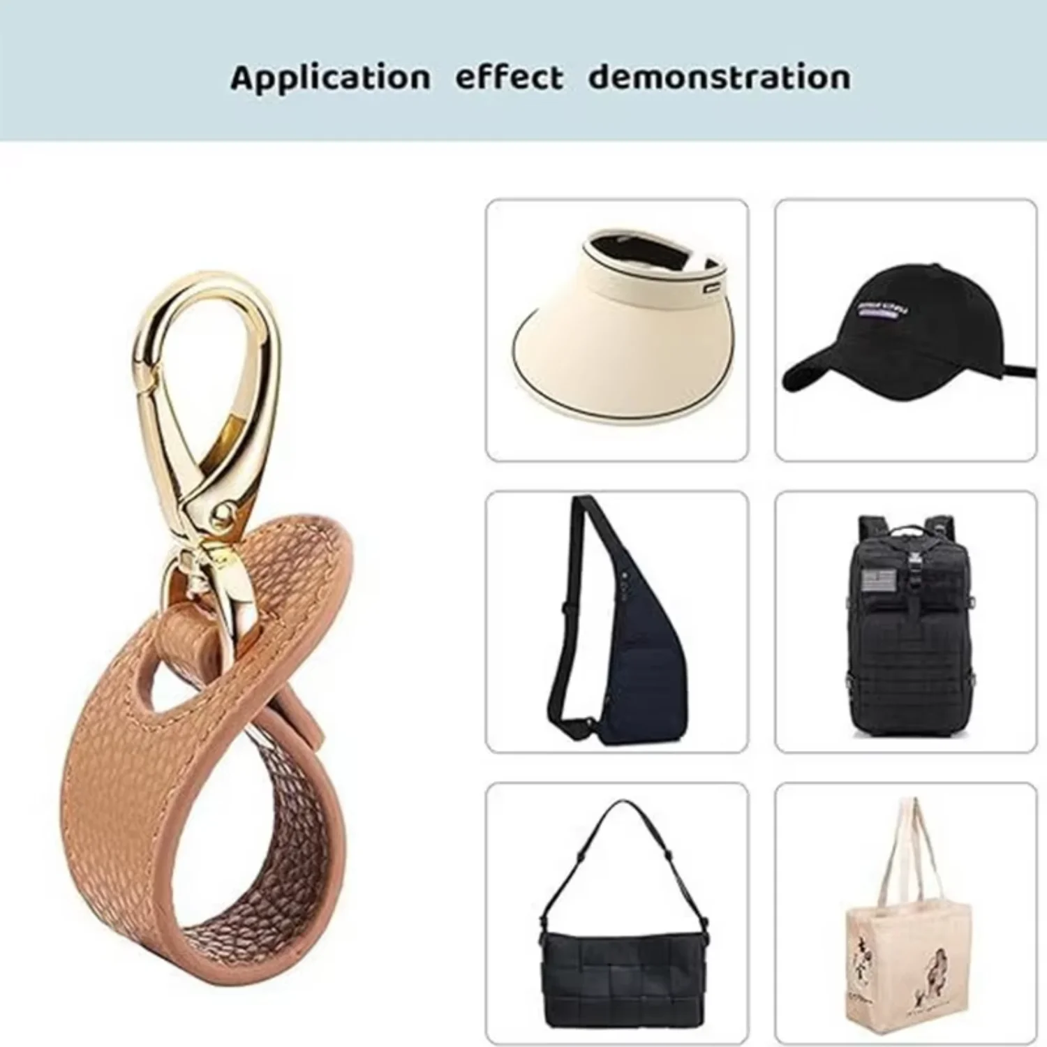 Travel Outdoor Hat Clip Duck Tongue Hat Hanging Buckle Backpack Multifunctional Hook Hat  Hanging Buckle Camping Gear
