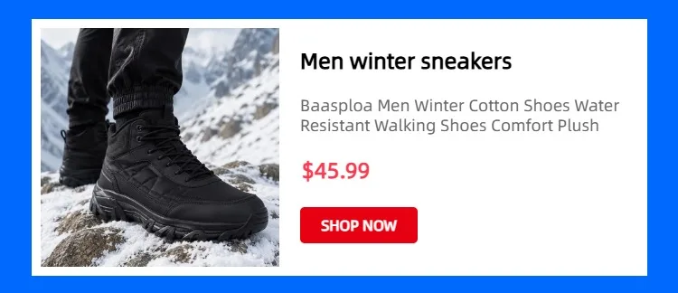 Baasploa Running Shoes For Men Lightweight Sneakers Man Designer Mesh Sneaker Lace-Up Male Breathable Sports Tennis Shoe