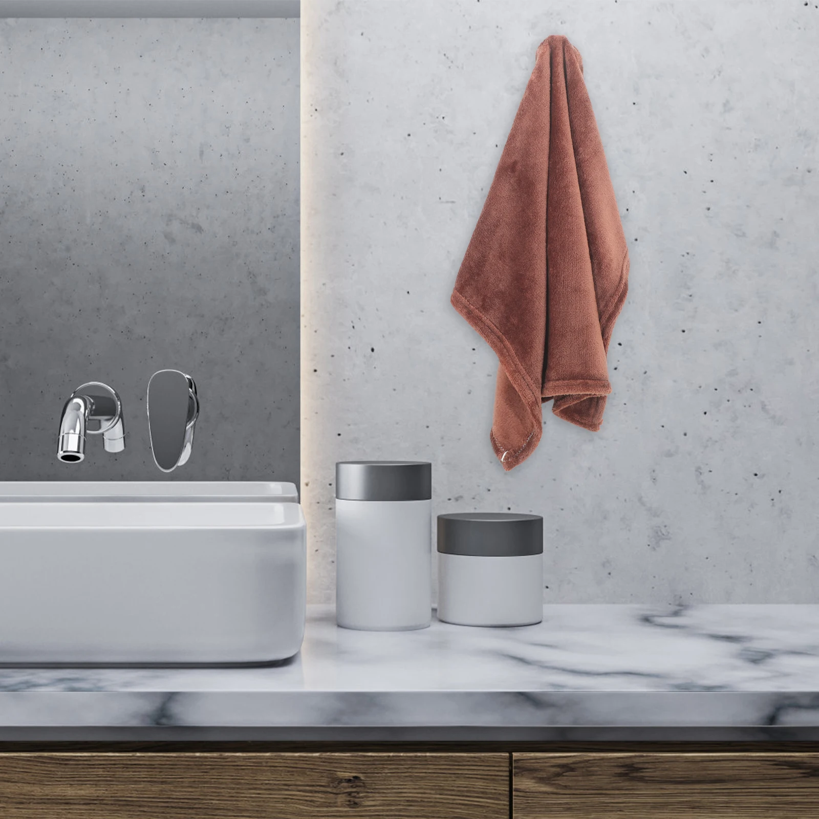 

Solid Color Pet Blanket Coffee Flannel Fleece Fabric Extra Warmth Light Weight Ideal for Pet Bedding Or Travel Towel Use