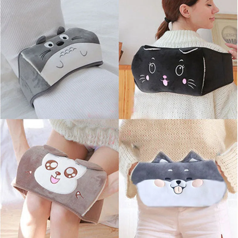 Kawaii Hot Water Bottle Belt Women Hand Warmer Cute Animal handbags Fashion Hot Water Bag Bottles for Girls Heater Christma Gift