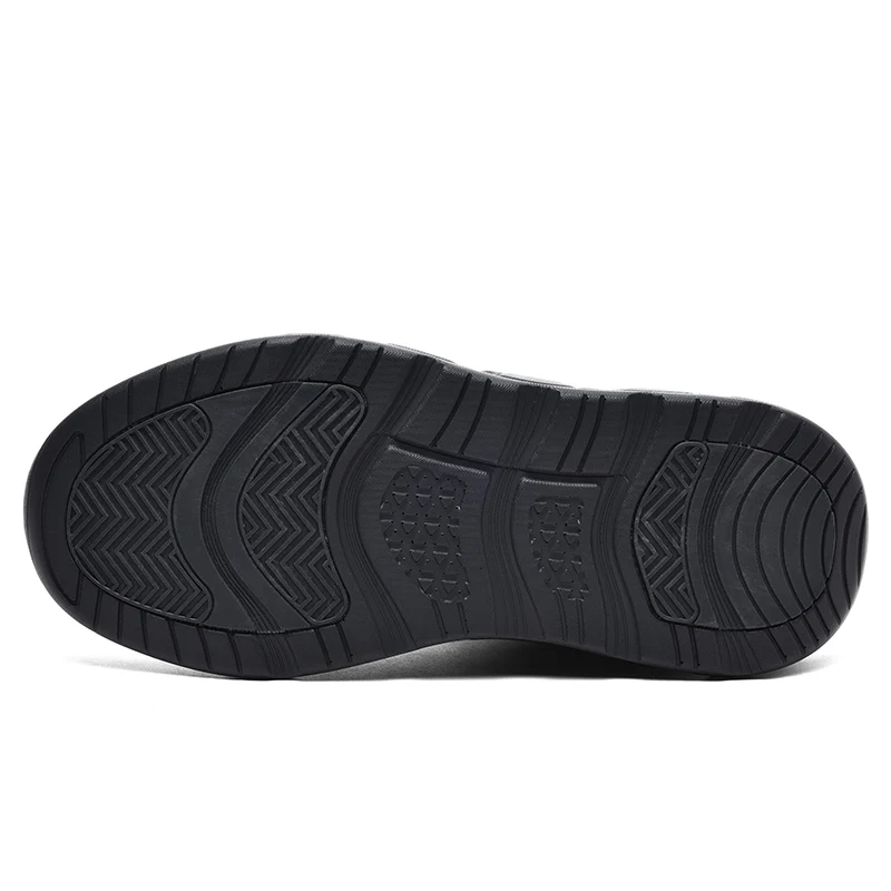 Plus Große Größe 50 51 52 53 54 Herren Basketballschuhe Leder Sneakers Knöchel Sportschuhe Anti-Rutsch Winter Plüsch Super Warm Neu – Detail 7