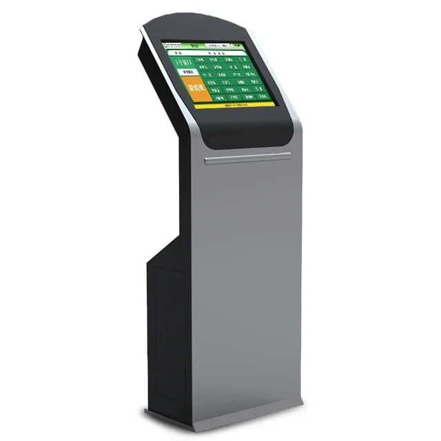 Cheap Price 17 Inch Senke  All in One Android  Self Service Touch Screen Stand Kiosk Queue Ticket Management System Machine