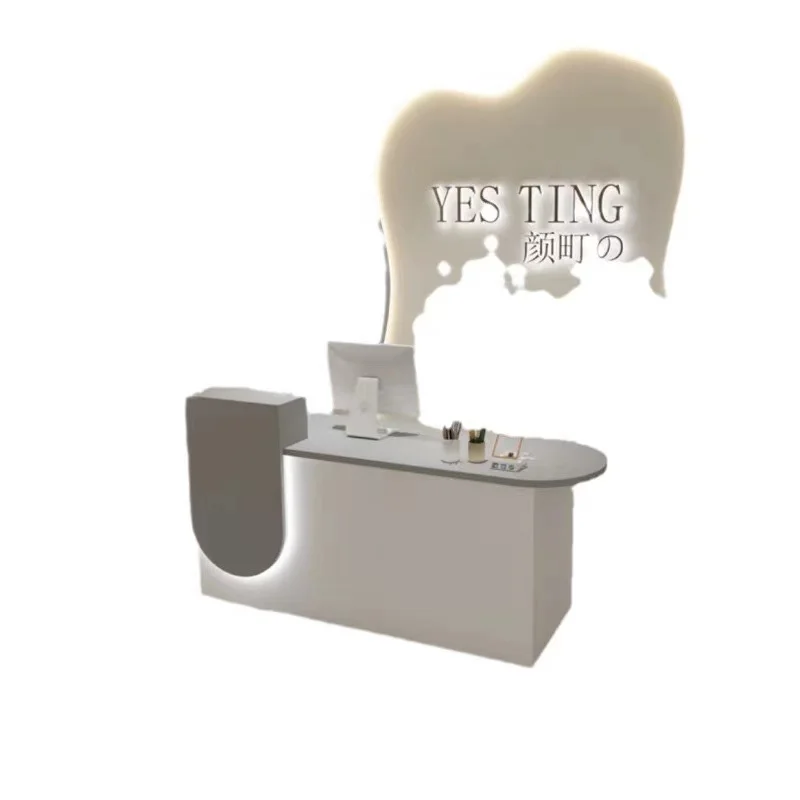 

#Office furniture, desk reception, beauty salon reception, reception