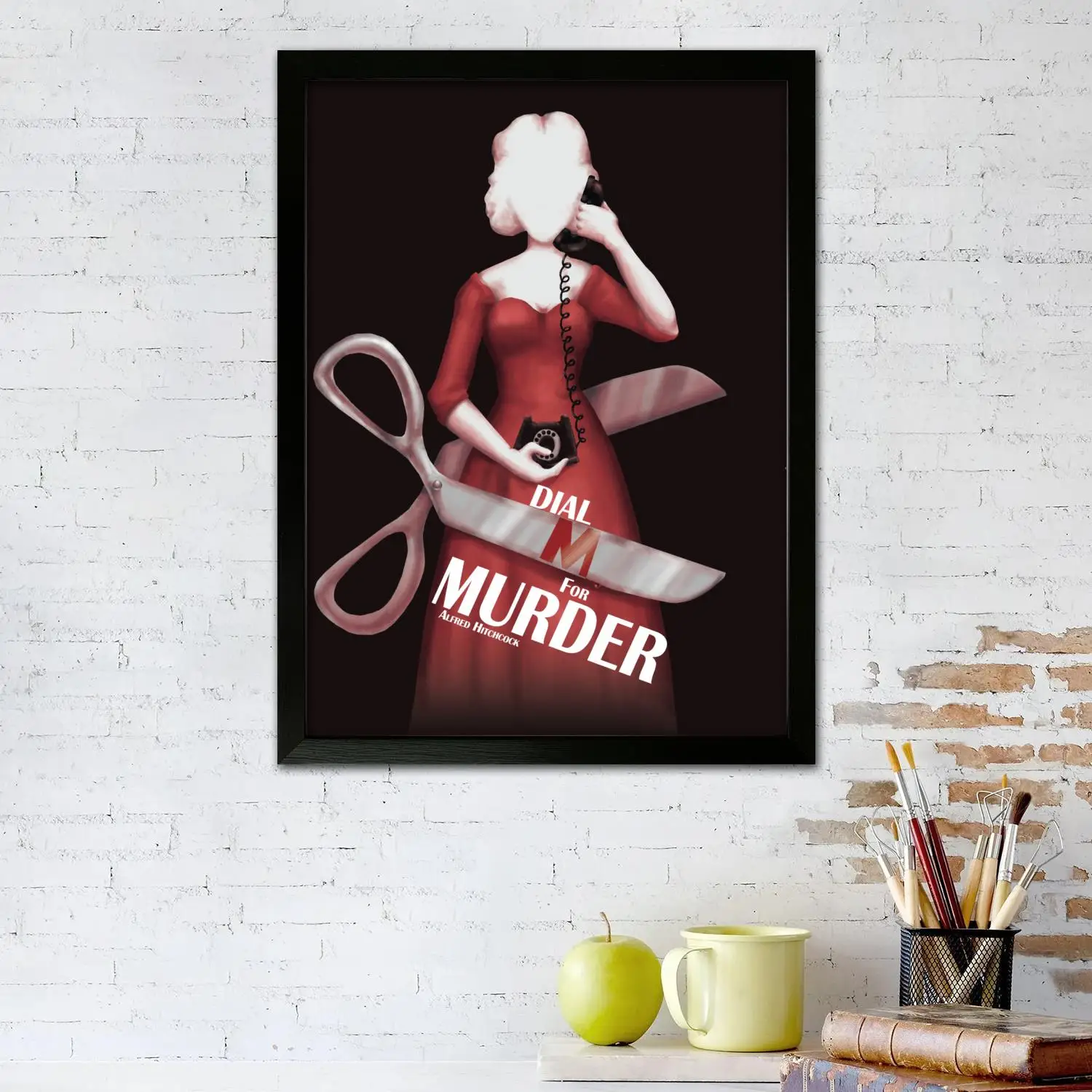 dial m for murder Movie Canvas Art Poster, Wall Art, Picture Print, Modern Family, Bedroom Decor, Posters,Decorative painting