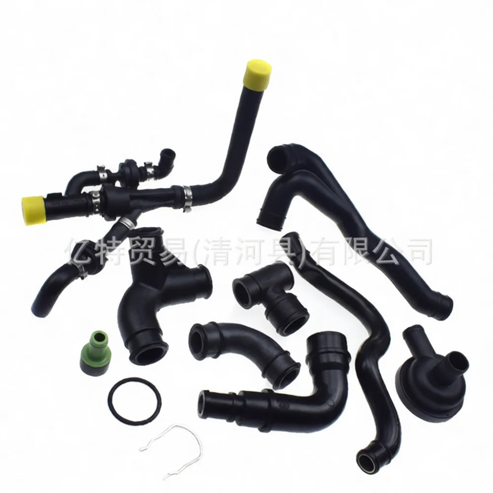 Ventilation Breather Pipe System For VW 1.8T Bora For Audi B5 Golf MK4 MK5 Crankcase Oil Hose Set Engine Parts Assembly view 6