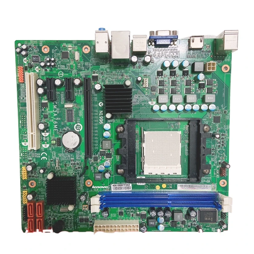 For Original Lenovo 760 Main Board M3A760M V: 1.01 CM3A76ME RS780Q-LM5 Jiayue E