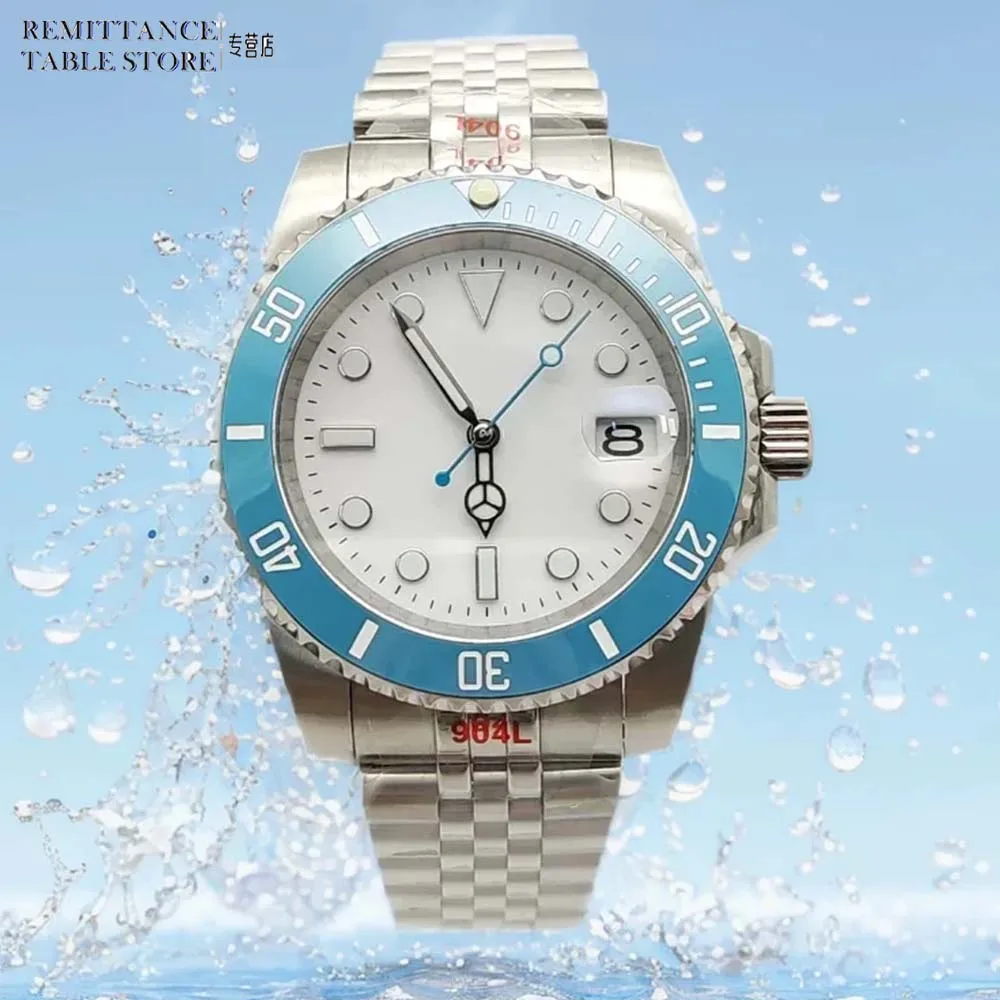 Men's Casual Business Simple Fashion Automatic Mechanical Watch NH35 Movement Sapphire Glass Stainless Steel Waterproof Watch