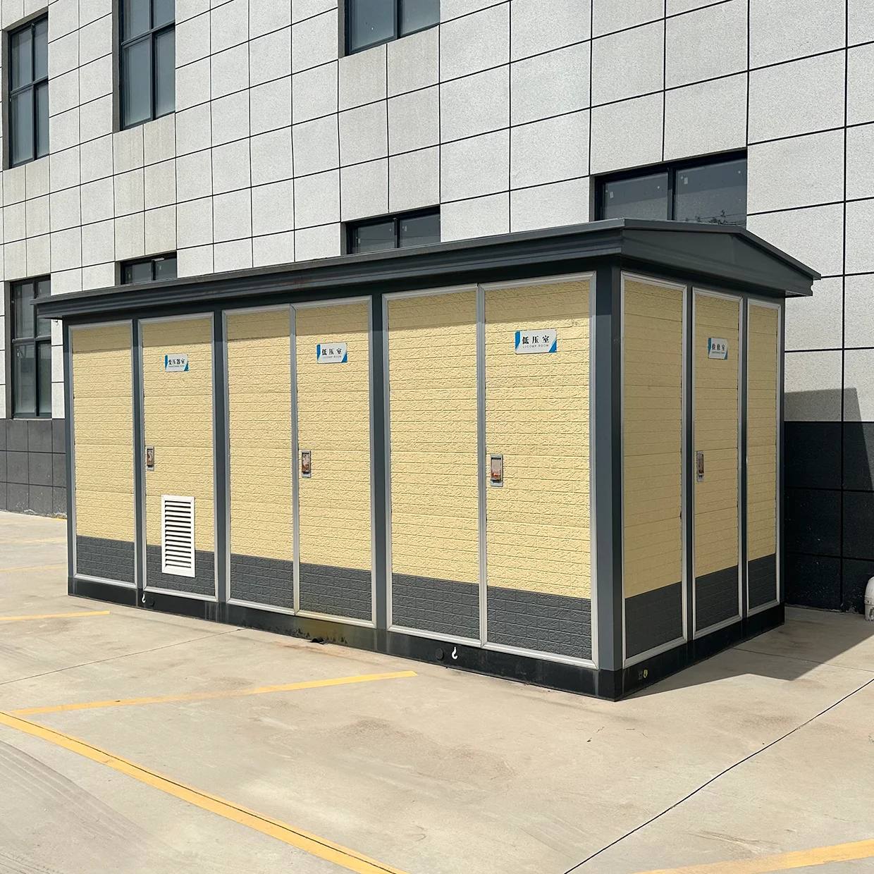 Compact Substation for Solar Farm Power Distribution 11kV 500kVA Three Phase Prefabricated