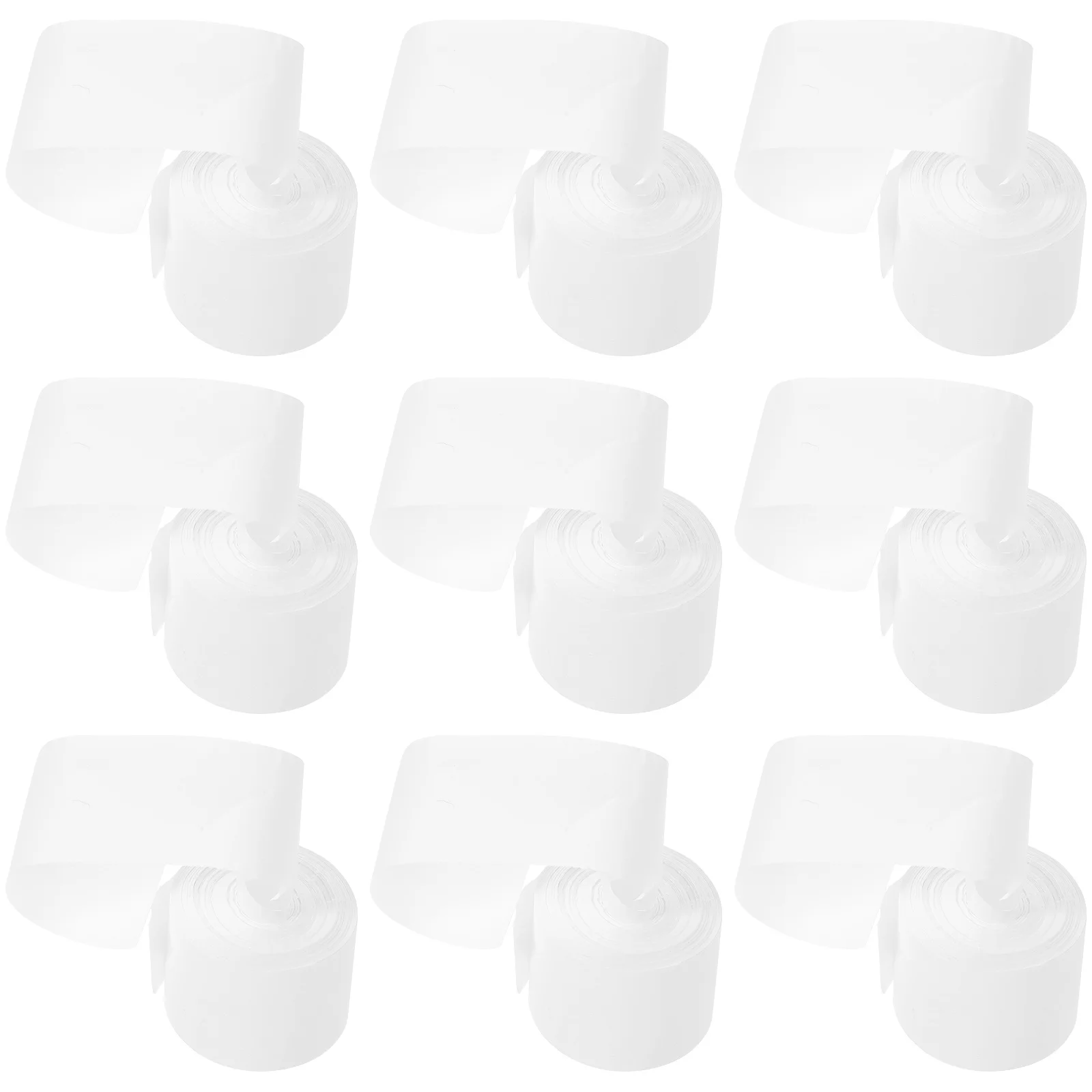 

12pcs Mouth Coils Paper Prop Circular Pull Trick For Stage Performance Party Birthday Festival Fun Lightweight Props