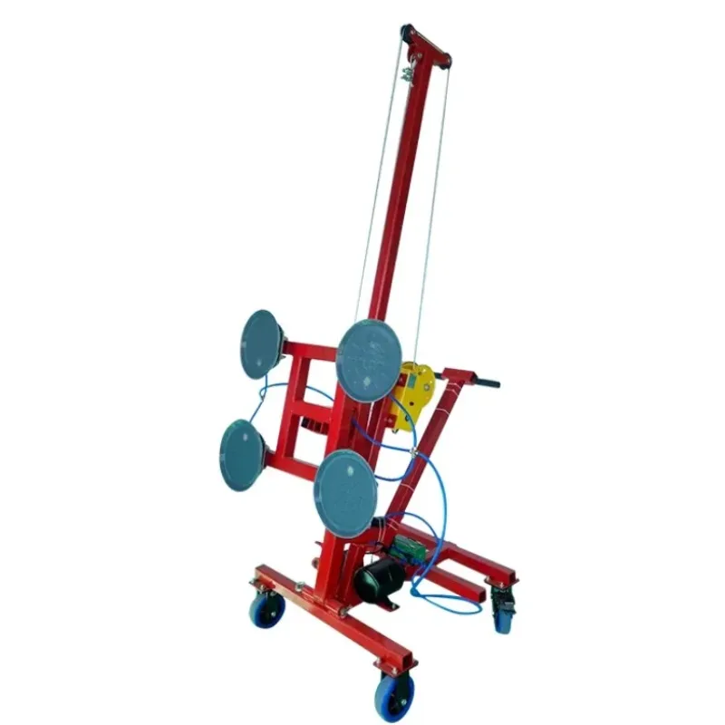 Compact Glass Window Robotic Arm Vacuum Suction Lifter Automatic Lifting System